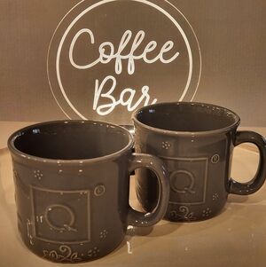 QVC Network Ceramic Mugs 16oz